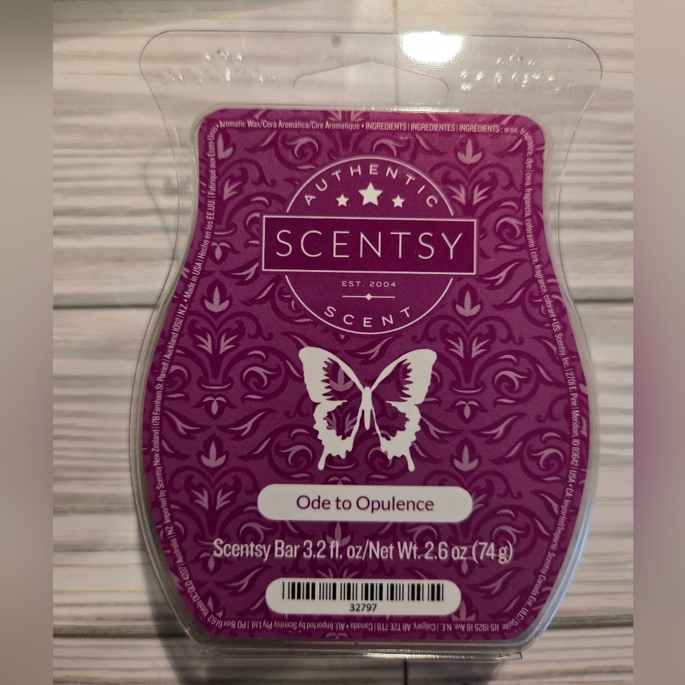 Scentsy Bar in Ode to Opulence